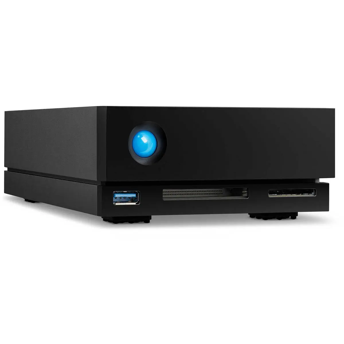 LaCie 1big Dock 10TB Thunderbolt 3 External Hard Drive with Docking Hub & Power Pass-Thru Functionality