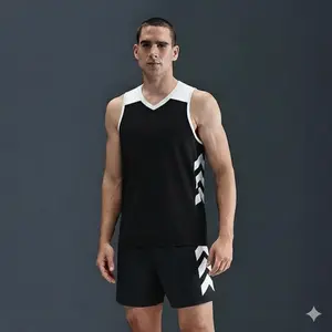 KXK Reversible Basketball Jersey – 2-in-1 Design, Breathable Mesh, Streetwear Style for Men & Women