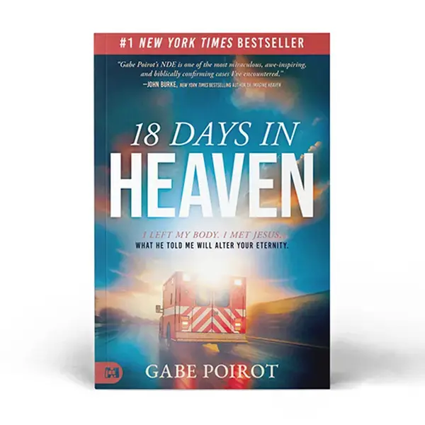 18 Days in Heaven by Gabe Poirot Paperback | Christian Inspirational Testimony, Faith & Spiritual Growth Book