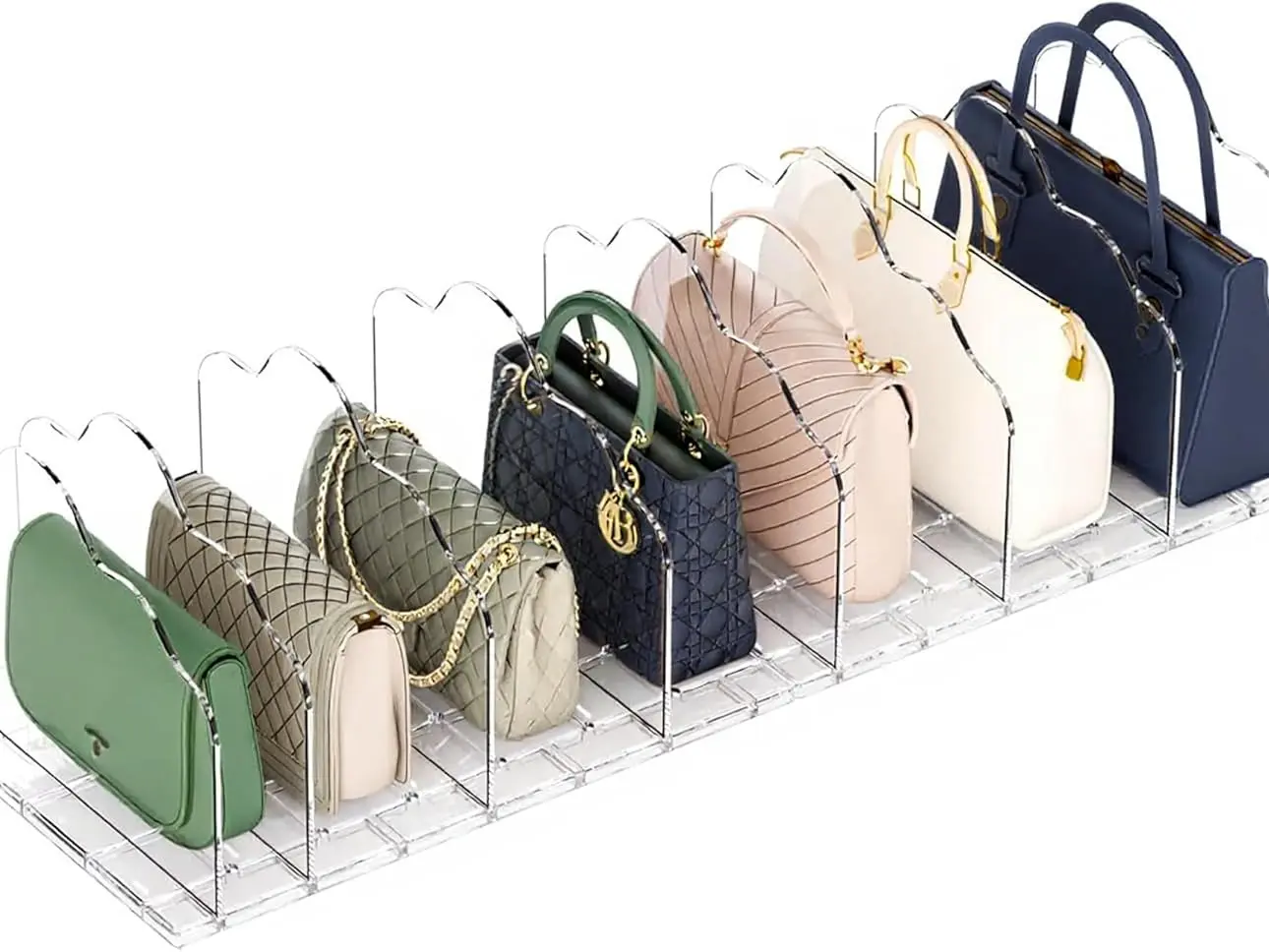 acrylic purse organizer