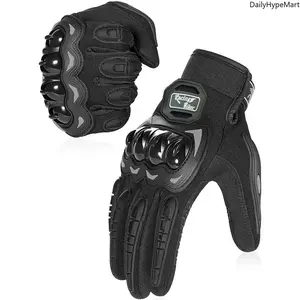 Summer Motorcycle Riding Gloves - Hard-Knuckle, Touchscreen Tactical, Motocross Gear, Dirt Bike Fashion Accessory