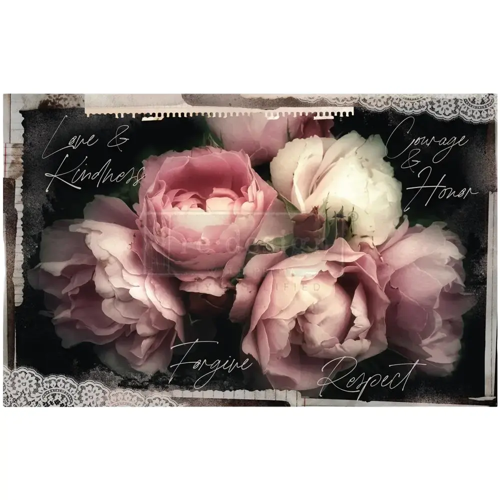Redesign With Prima Decoupage Decor Tissue Paper - zara - 1 sheet (19" x 30") 655350649708