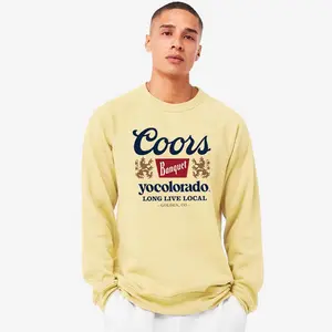 Coors Banquet x YoColorado Gold Crew Neck Sweatshirt - LIMITED EDITION