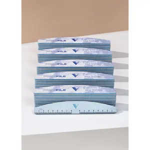 Nail Files - 150/150 Grit (50 Pack) for Manicure and Cuticle Care | Smoothing