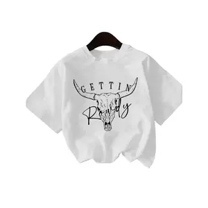 Women's Vintage Soft Cotton Oversized Aesthetic T-Shirt - Round Neck, Short-Sleeve, Drop-Shoulder, Skull & Letter Print, Loose-Fit Streetwear Top for Summer Casual Wear, Casual Women's T-Shirts