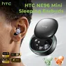 HTC NE96 Mini Invisible Earbuds - Metal-Plastic Bluetooth 6.0 300mAh Rechargeable In-Ear Wireless Headphones, Life Waterproof Earbuds with Noise Isolation Mic, Remote Control, Electronic Cool Gadgets for Sports, Gifts for Adults