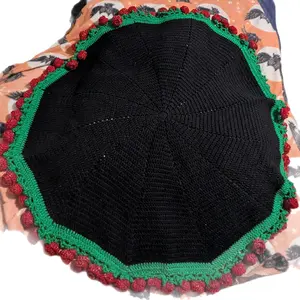 crochet rose bouquet blanket