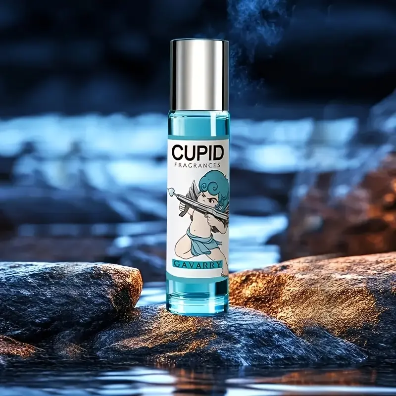 10ML Cupid Alcohol-Free Men's Rollerball Perfume, Long-Lasting Fresh Natural Scent, Elegant Wood Citrus Fragrance Oil, Portable Gift Recommendation, Fragrance Perfume Oils, Perfume Oil Concentrated, Citrus Woods Fragrance, Citrus Woody