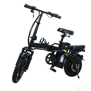 S6 48V 15Ah Folding Electric Bike | 3-Speed | 22MPH |Pure electric range: 12 miles| Pedal-assist range: over 25 miles|Urban Commuter disc brake