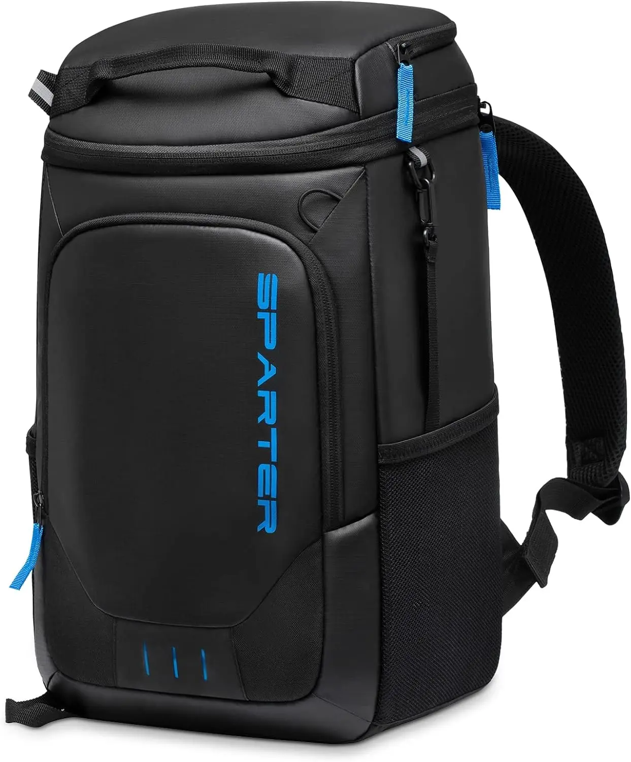 SPARTER Insulated Leak-Proof Backpack Cooler, 2 Compartments, 33/49 Cans Capacity, 17''h x 10.5''l x 7.5''w, Portable Lightweight with Bottle Opener for Adults' Kayaking, Beach, Portable Lunch Solutions, Cooler Bags, Multi-Compartment Cooler Bags