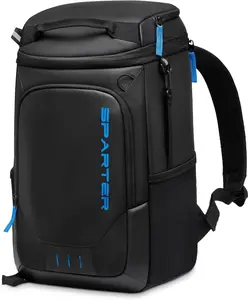 SPARTER Backpack Cooler Insulated Leak Proof 33/49 Cans, 2 Insulated Compartments Thermal Bag, Portable Lightweight Beach Travel Camping Lunch Backpack for Men and Women