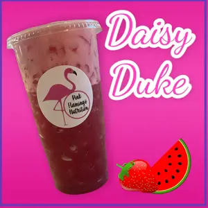 Daisy Duke Loaded Tea - 298mg of Caffeine, Strawberry, Watermelon, Berry flavors, 2 Carbs, 109 Calories, 1 gram Sugar, 20 grams of Protein, 10 Grams of Collagen Peptides