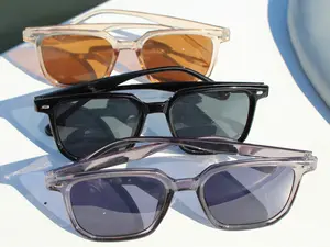 Tides "Old Money" Square Framed Glasses Boating Beach Sunglasses