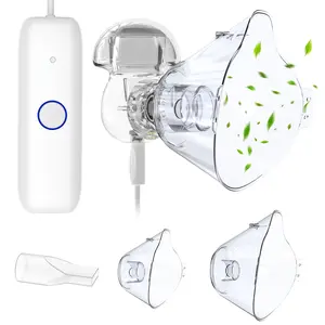 FDA Cleared Portable Mesh Nebulizer Powerful & Ideal for On-The-Go, Home & Travel Use, Innovative Nebulizer for Enhanced Breathing