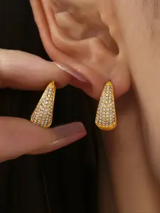 Elegant Water Drill Pendant Earrings for Women and Girls, Perfect Gift for Special Occasions, Moissanite Jewelry Accessories