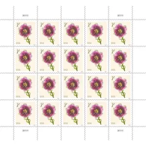 2024 1-Cent (Sheet of 20) Denominated Mail-Use Additional Postage Stamps