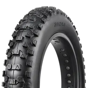 Ebike Fat Tire: 20 X 4.0 Inch E-bike Mountain Bicycle Tire Replacement High-performance Puncture-resistant And All-terrain Folding Electric Mtb With Offroad Or Trail Riding