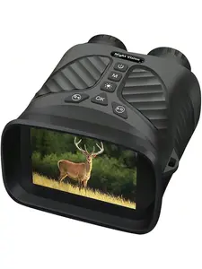 ANPHON Compact High Definition Night Vision Binoculars - 8X Magnify Digital Zoom, 2.5K Infrared, 3'' Screen, Rechargeable Lithium Battery, for Hunting Use