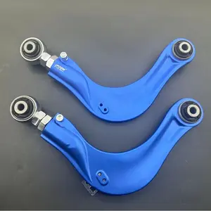 Pair of Adjustable Rear Upper Camber Arms Aluminum For Honda Accord/CRV/Civic/Insight