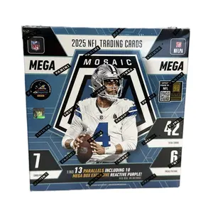 2025 Panini Mosaic Football Mega Box (Reactive Purple Parallels!) NFL Trading Cards