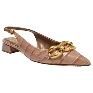 Vince Camuto Valiey Leather Slingback Dress Heel