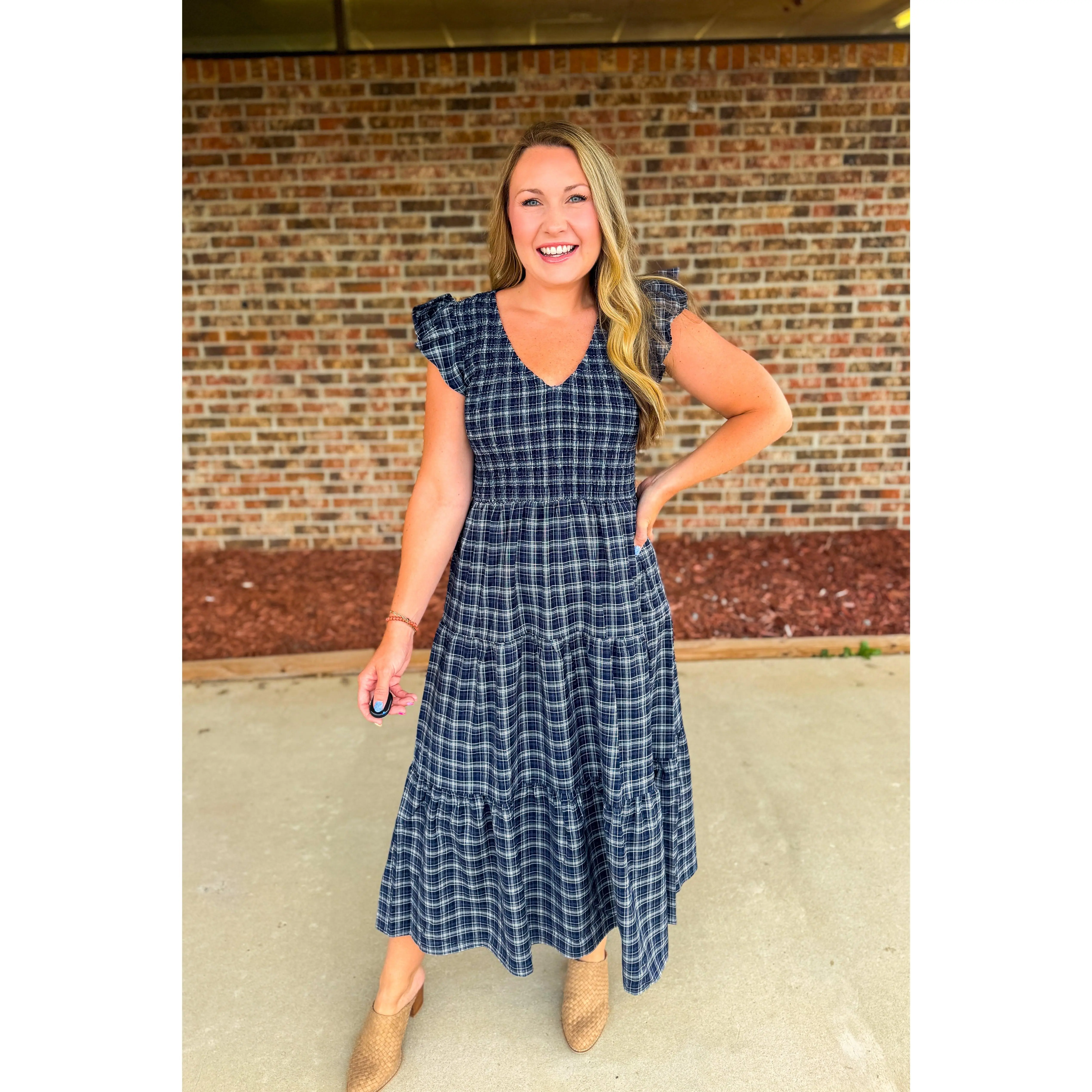 Country Lane Smocked Dress
