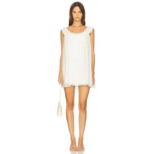 For Love & Lemons Venetia Slip Dress in Vintage Cream