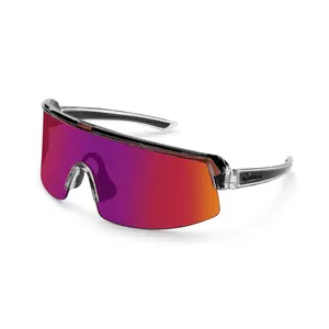 Bomber Eyewear Bomb Rippa | Men's Safety Sunglasses Unisex Wraparound Shield ANSI Z87+ Sport Wrap Lens UV Protection Polarized & Standard Job Site Outdoor Work Cycling Fishing Impact Resistant
