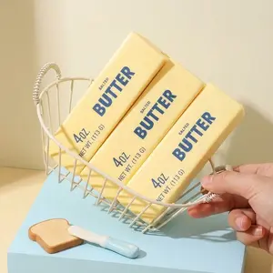 Butter Squeeze Toy Slow Rebound Stress Relief, Student Anxiety Relief Tool, Cream Color Squeeze Stick, Perfect for Relaxation