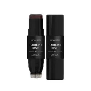 Hair Hairline Reissue Cream - Waterproof Concealer for All Skin Tones, Designed for White Hair Roots and Thinning Hair Designed for a natural look with brush head