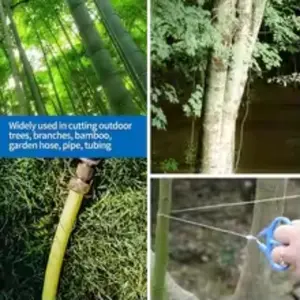 Mini Portable Chainsaw, Survival Line Saw for Outdoor Camping Hunting Gardening Emergency Situations, Compact Pocket Tool, Lightweight Tools, Portable Hand Tools