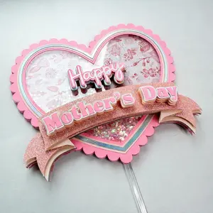 Mother's Day Cake Topper Shaker