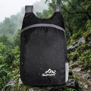 Ultralight Foldable Waterproof Backpack: Breathable Straps for Hiking & Camping, Compact Design, All-Weather Protection, Adjustable Comfort Carry, Multi-Pocket Storage, Durable Tear-Resistant Material, Essential Outdoor Gear
