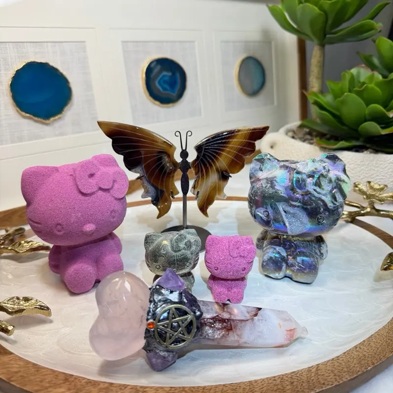 Crystal Forest 3 -Live Claim- Natural Crystal Home Decor - Tower, Sphere, Carving, Specimen | Jewelry Accessories & Derivatives
