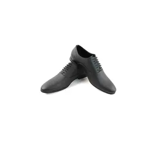Mens Black Herringbone Round Toe Lace Up Dress Shoes Oxfords Prom Wedding By AZARMAN
