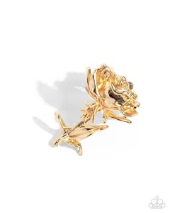 Gold Rose Period Ring - 2020 with Elegant Design and Floral Elements