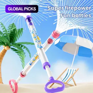 3pcs Firework Water Gun Romantic Fireworks Style High Pressure Pull-Out Sprinkler Spray Toy Portable Water Soaker Toy for Couples Kids Bathing Pool Party Beach Backyard Outdoor Summer Play Activity water play water guns toy guns bath toys #GLOBAL PICKS