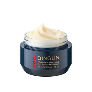 [QINGLIN] Triple Peptide Hydration Cream (Triple Signal Peptides + Hyaluronic Acid + Tremella Extract + Niacinamide) Glow & Firming Booster | Facial Moisturizer