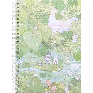 Sticker Collecting Book Storage Album with 40 Sheets Blank Release Paper - A5 Size Stickers Organizer Collection Holder Book for Adult (GREEN-3)