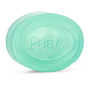 Pears with Glycerin and Lemon Flower Extracts, Bar Soap, Green, 4.4 oz