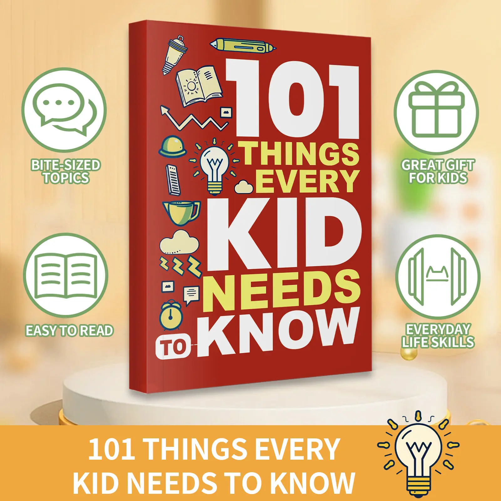 Unlock Knowledge: 101 Things Every Kid Needs to Know About Growing Up – The Ultimate Educational Guide for Curious Minds! Read Books