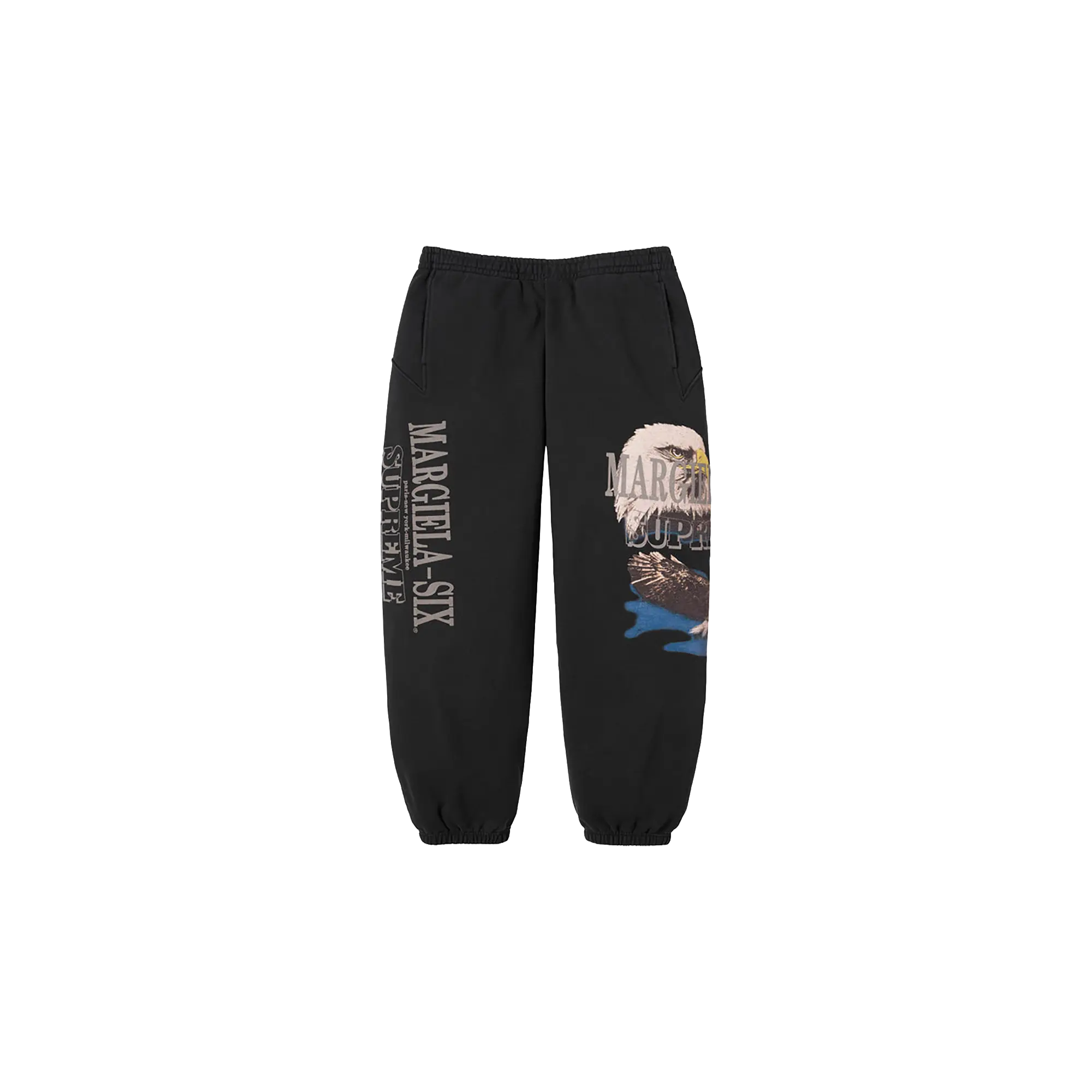 MM6 Maison Margiela Eagle Sweatpant "SS26 - Black" SU27198