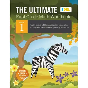 The Ultimate Grade 1 Math Workbook: Addition, Subtraction, Place Value, Money, Data, Measurement, Geometry, Bar Graphs, Comparing Lengths, and Telling -- IXL Learning - Paperback