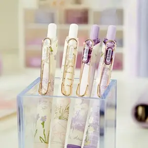 Expandable Gel Pen Set, Fine Tip Marking Pens, Ideal for School Office Business Use, Special Exam Writing Tools