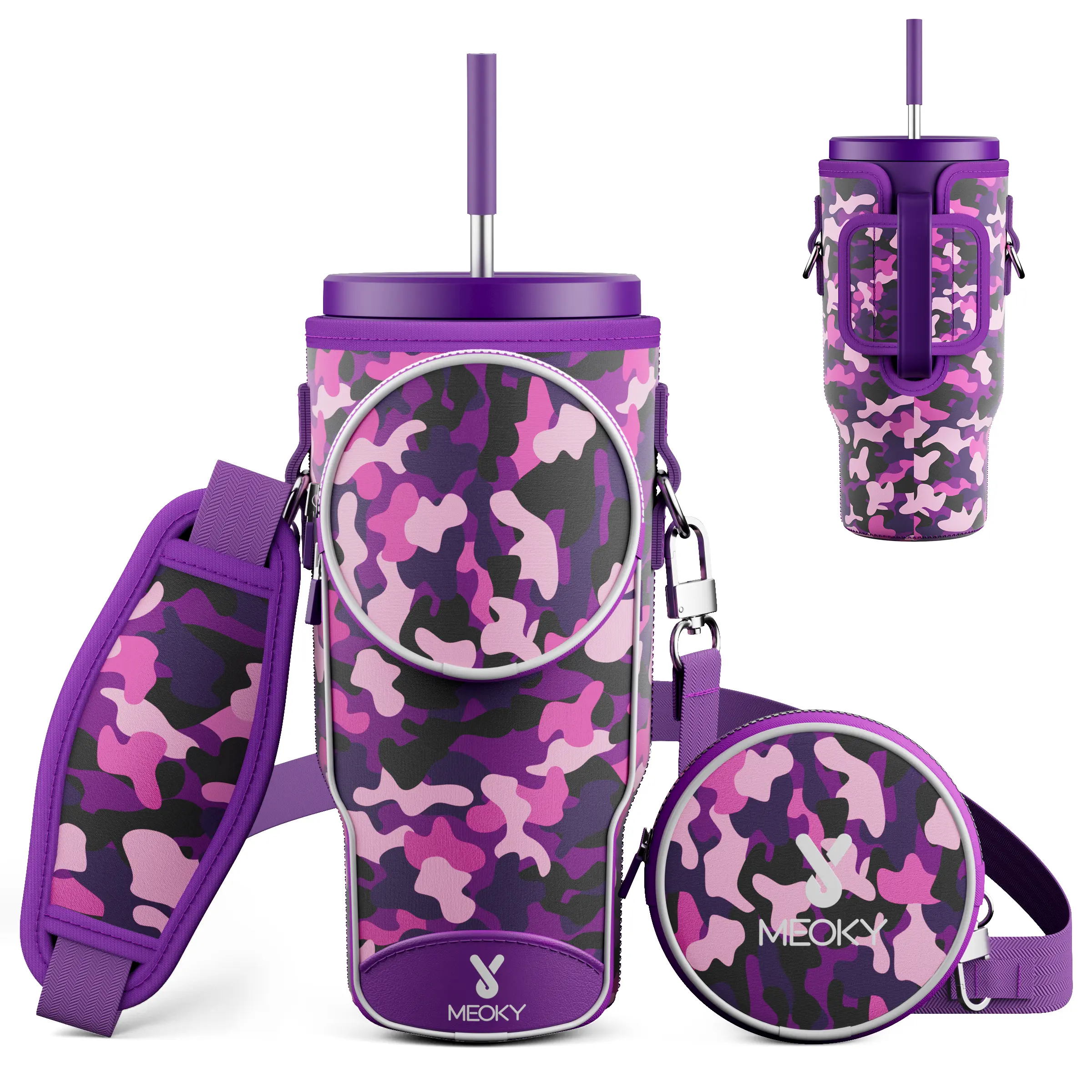 Purple camouflage