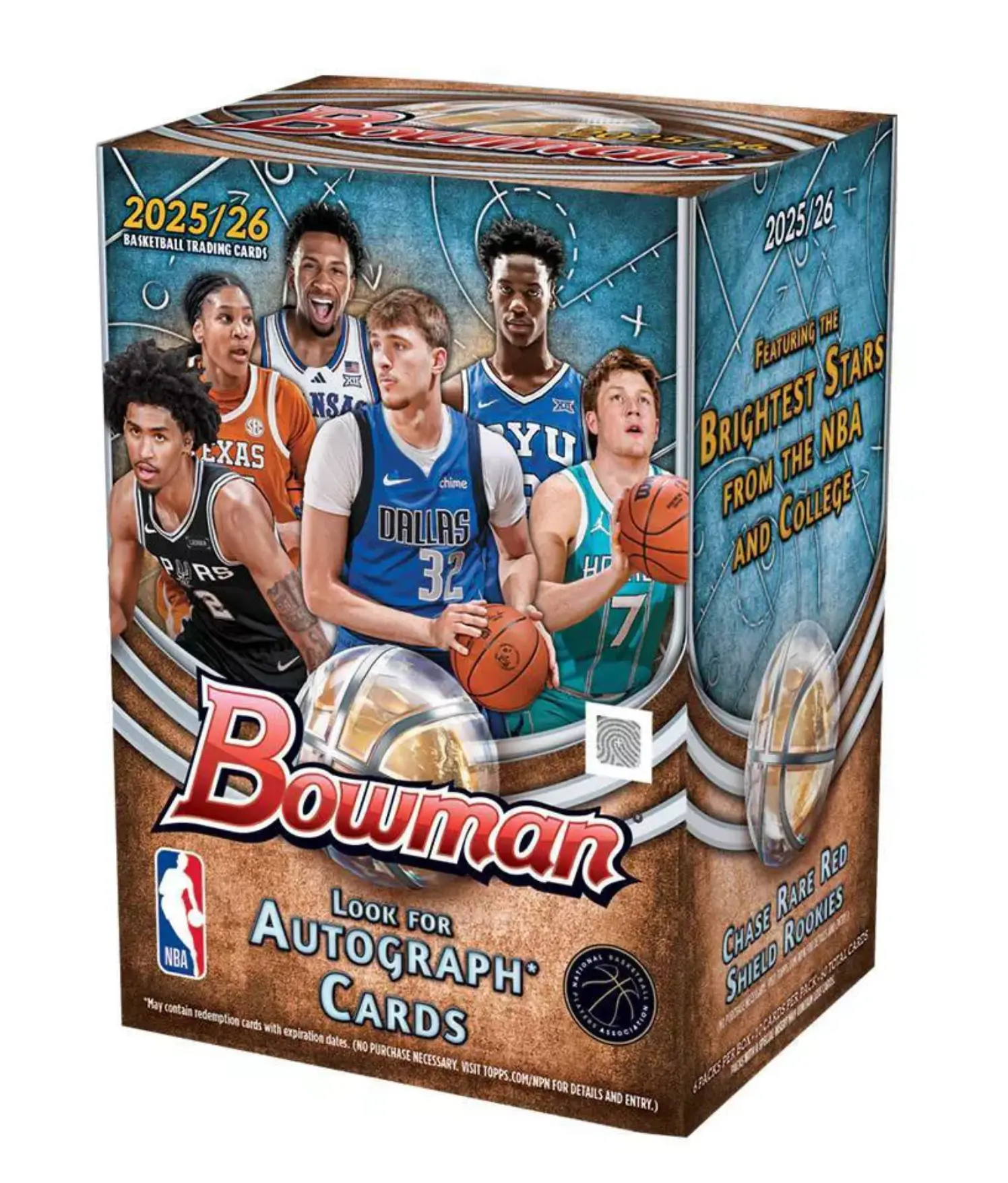 BREAK #1 (6X) TOPPS BOWMAN NBA BLASTER BOX PYT