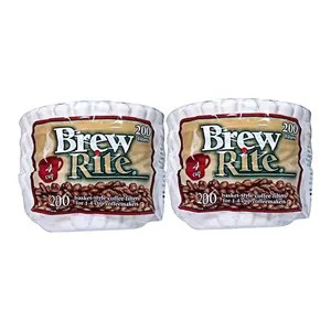 4 Cup Coffee Basket Disposable Filters - 400 Ct
