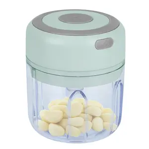 iNova Mini Electric Garlic Chopper 8.45OZ Cordless Garlic Mincer Food Chopper Rechargeable