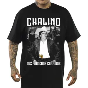 Chalino Sánchez Vintage Graphic Tee, Corridos Legend Streetwear, El Gallo de Sinaloa Shirt, Retro Mexican Music Top, Unisex Firme Fit