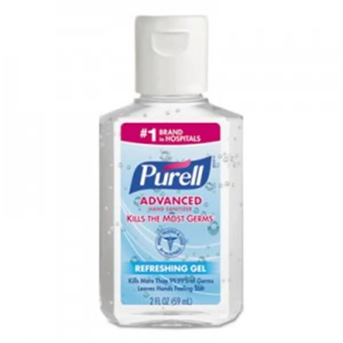 212 MAIN Purell 3901-646-CMR-B Advanced 1oz Gel Hand Sanitizer - Scented Germ Killer, Nourishing Refreshing Lemon Aroma Gel for Sports, Camping Personal Care